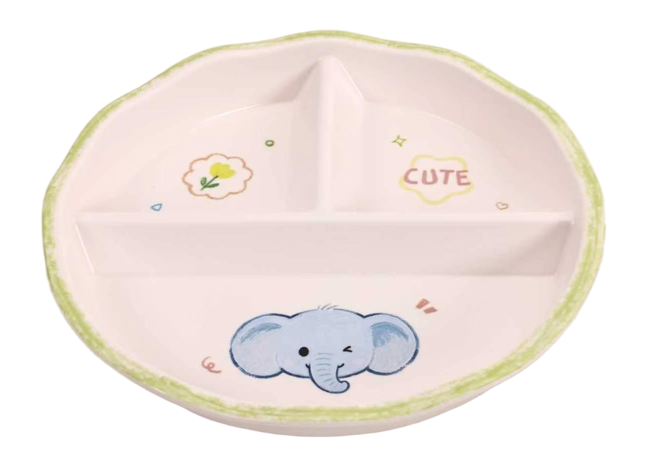 Crayon Drawing-Little Elephant Series
