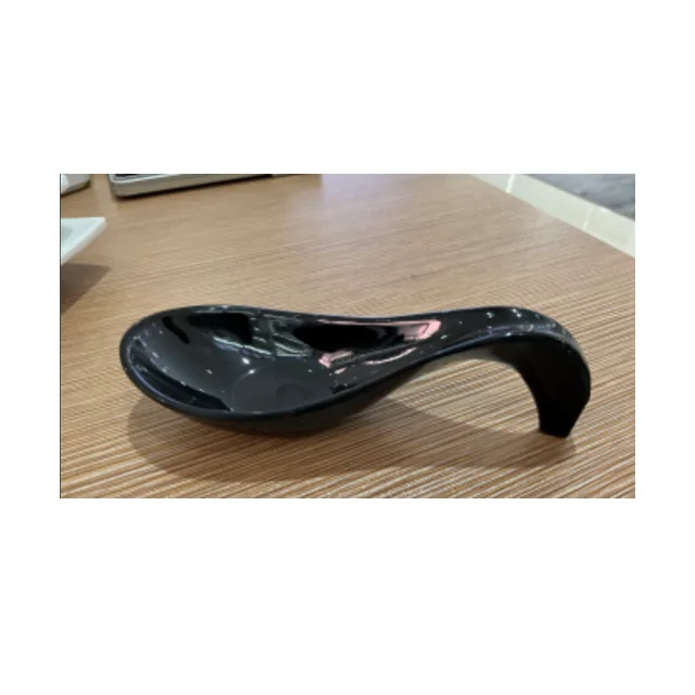 SHALL 希尔哑光黑白 勺 白底产品图