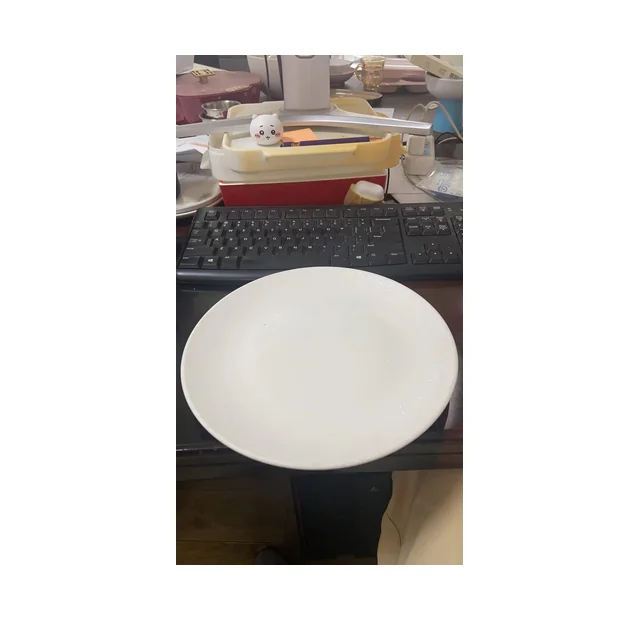 SHALL 希尔哑光黑白 圆碟 白底产品图