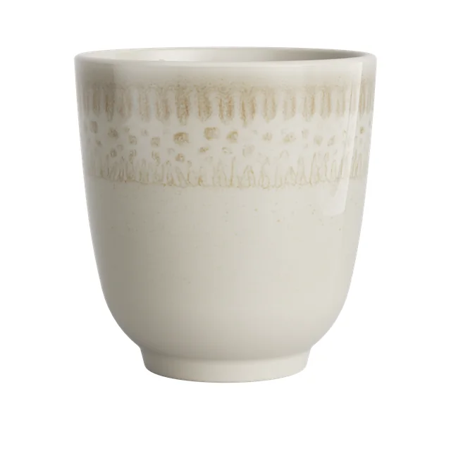 SHALL 希尔单色青釉纹 杯 白底产品图