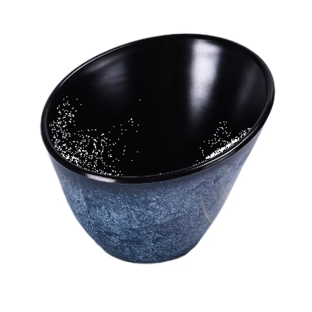SHALL 希尔青石金 亚光黑蔬菜桶 白底产品图