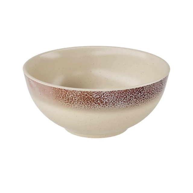 SHALL 希尔铜锈苔痕 圆碗(摆台） 白底产品图