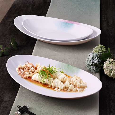 Oval, Oblong & Irregular Plates 