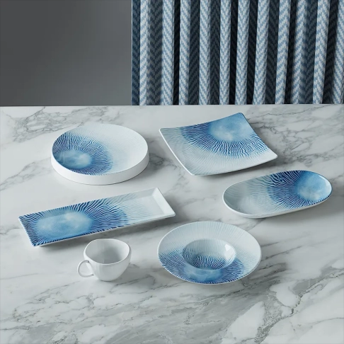 blue ripple