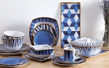 Blue Geometric