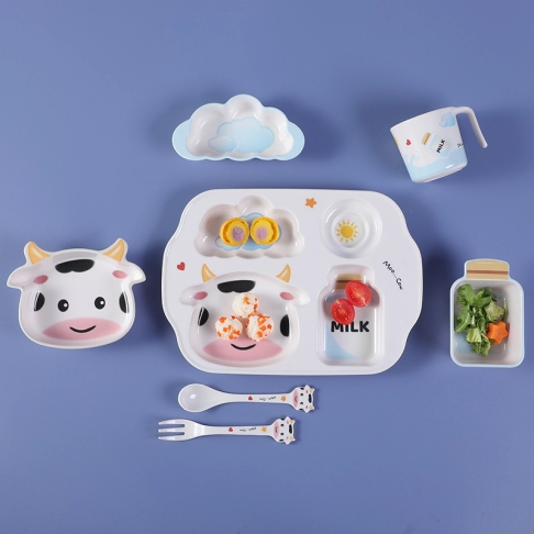 Puzzle Tableware Set Cow
