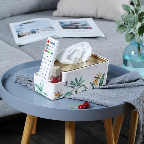 9652-Rectangular Multi-use Combined Tissue Box
