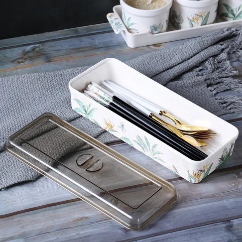 9350-rectangular chopsticks box