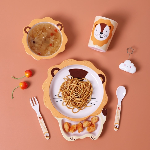Shiny children's tableware set