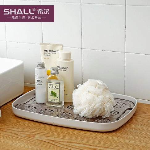 813414 marble wood grain draining tray
