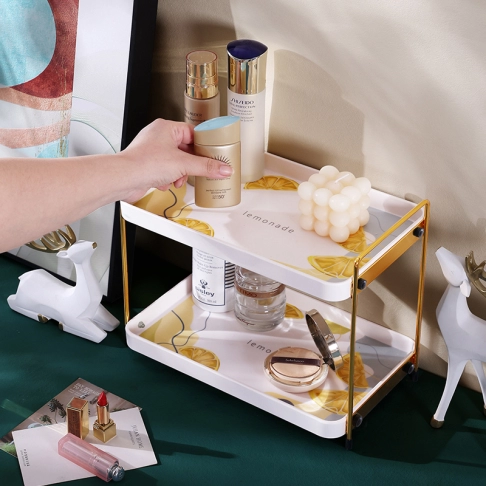 Lemon Double-layer Storage Rack