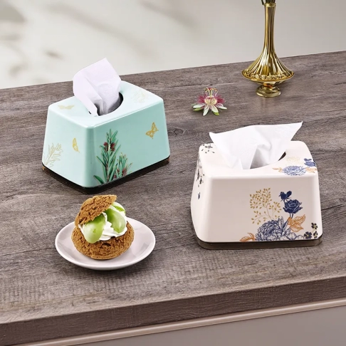 9651-16CM Rectangular Tissue Box