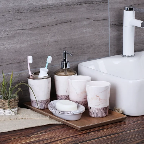 8865-2 five-piece bathroom set