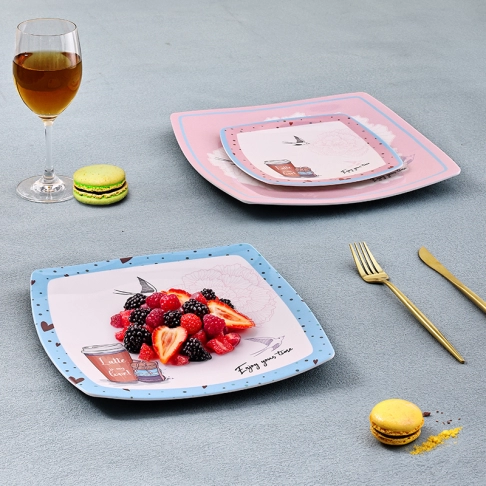 One-piece plate