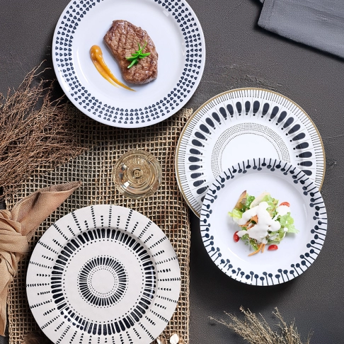 One-piece plate