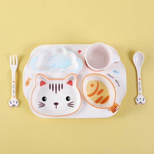 拼图餐具组猫咪