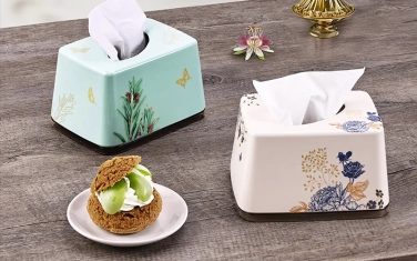 9651-16CM Rectangular Tissue Box