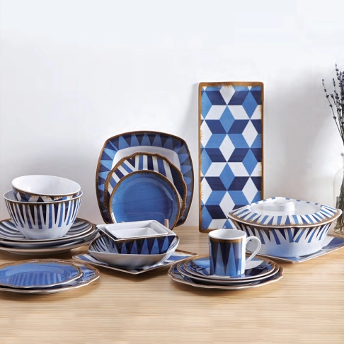 Blue Geometric