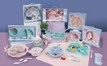 Silicone Kids Dinnerware Sets