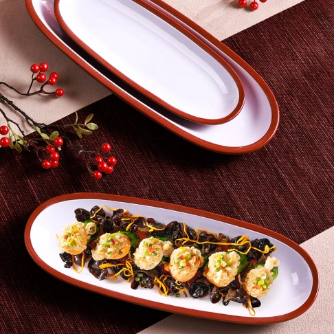 Oval, Oblong & Irregular Plates 