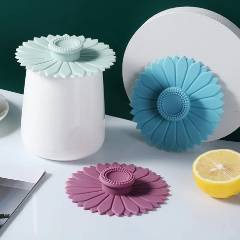 Silicone cup lid