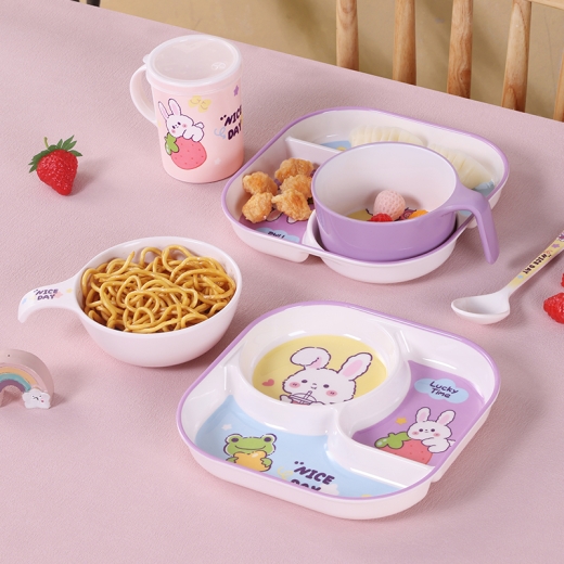 可可兔儿童餐具