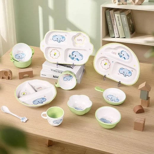 蜡笔画-小象系列