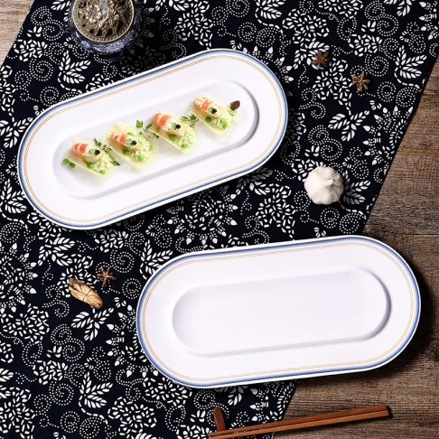 Oval, Oblong & Irregular Plates 