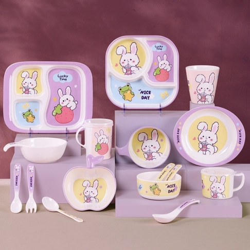 Cocoa rabbit children's tableware